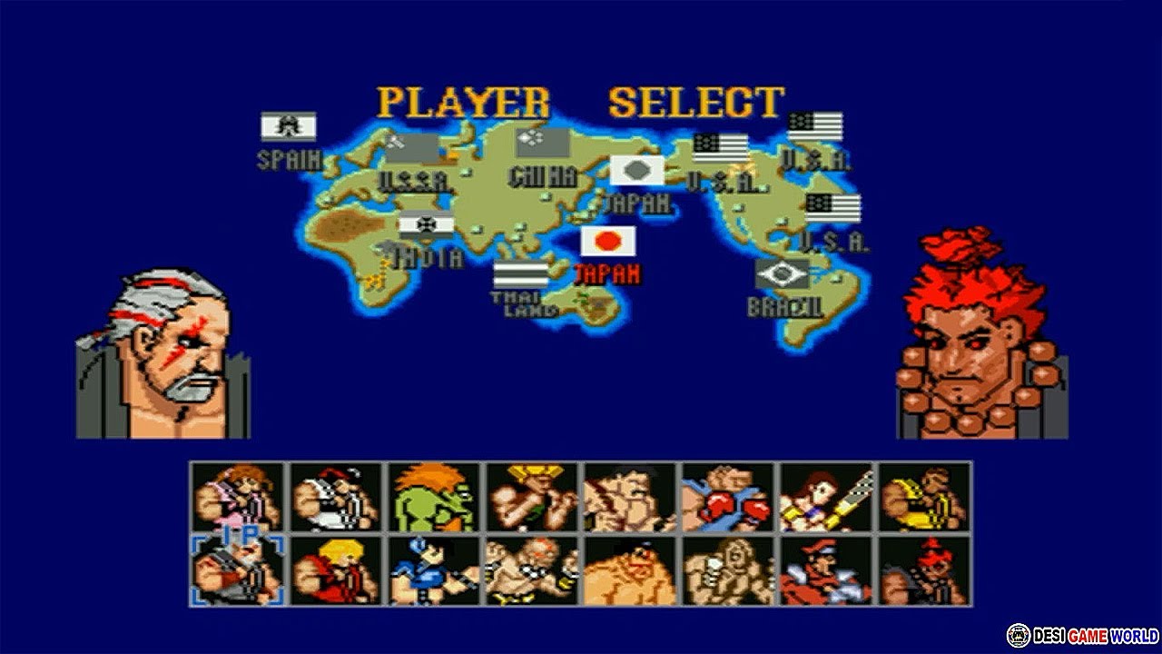 Street Fighter 2 NES Hack Super Plus 2021