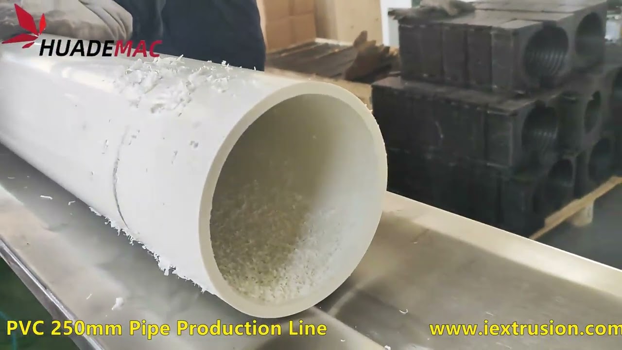250mm PVC pipe machine