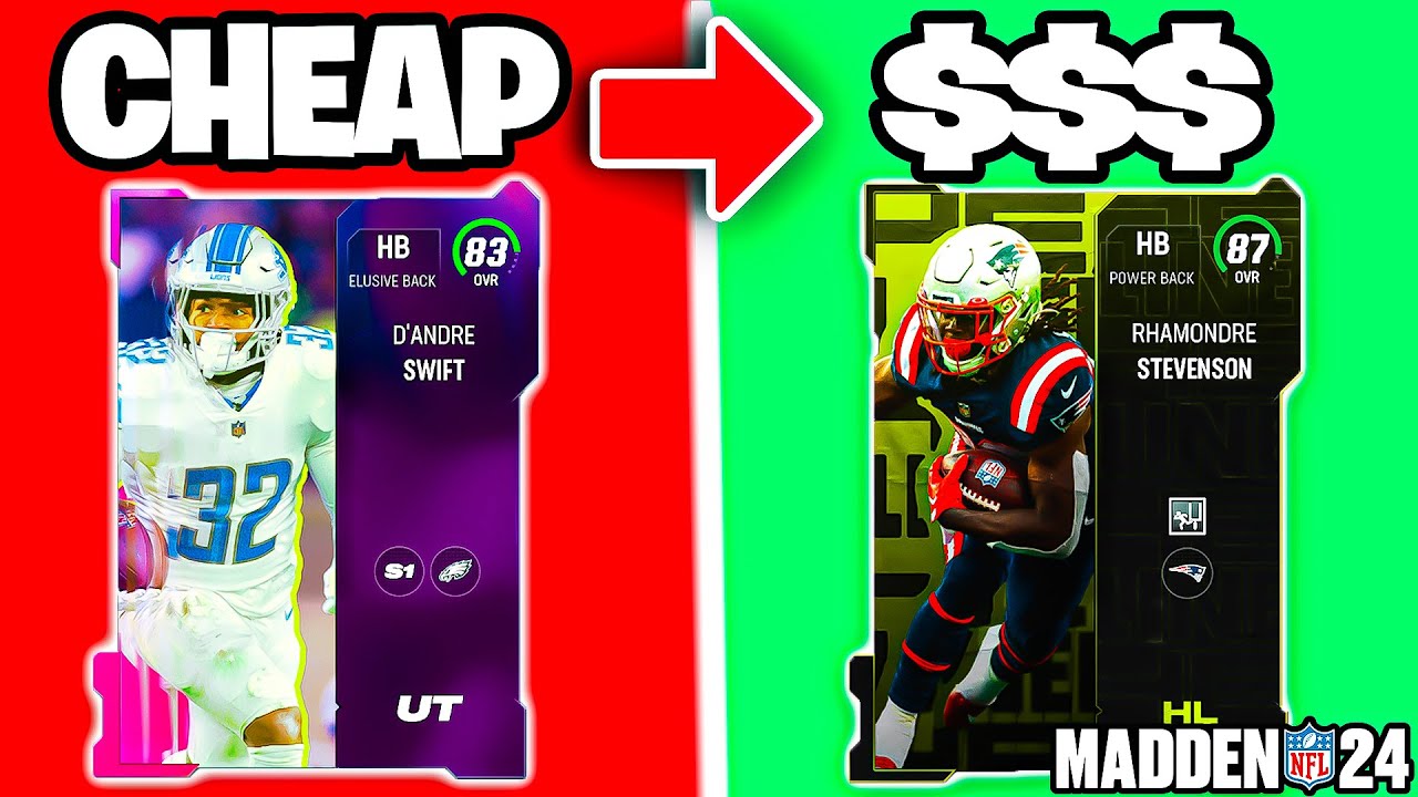 The BEST RUNNING BACK at Every Price in Madden 24 Ultimate Team
