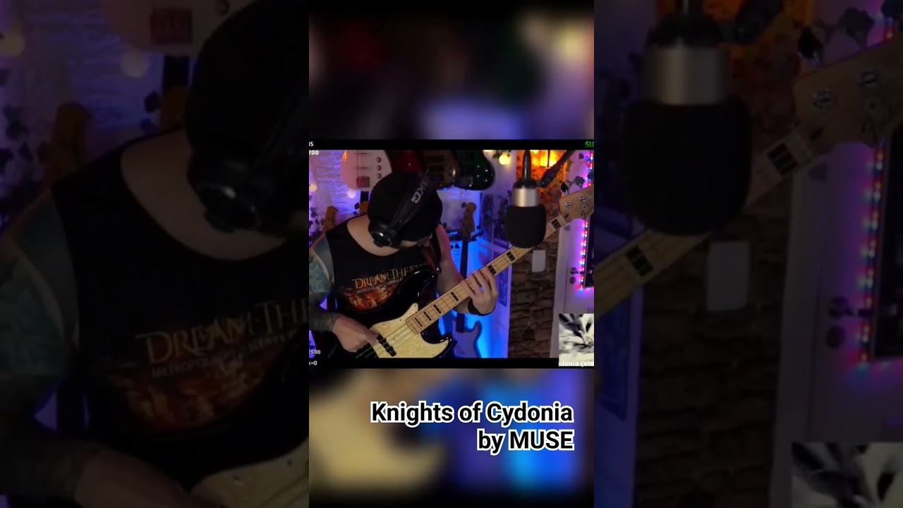 Knights of Cydonia by MuSE at #twitch stream #bass #music