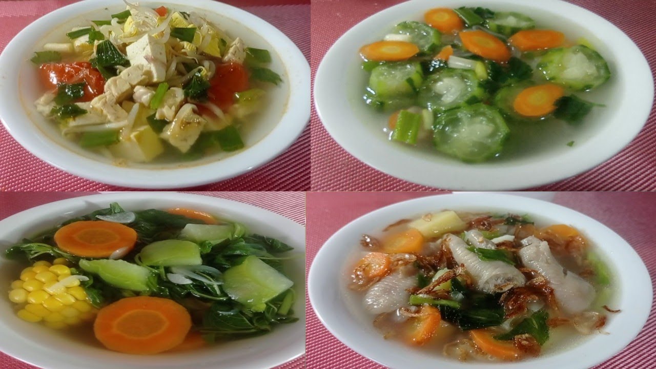 4 Resep sayur BENING ENAK SEGER DAN SEHAT