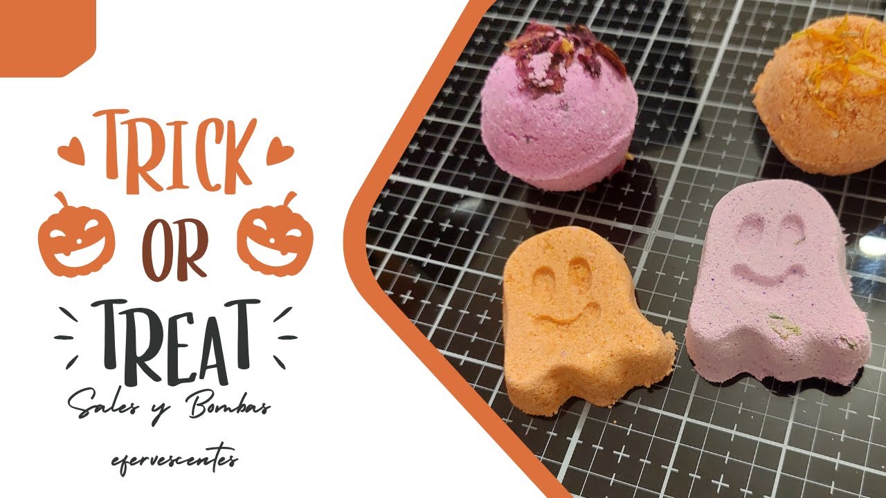 Clase completa Sales y Bombas efervescentes de Halloween