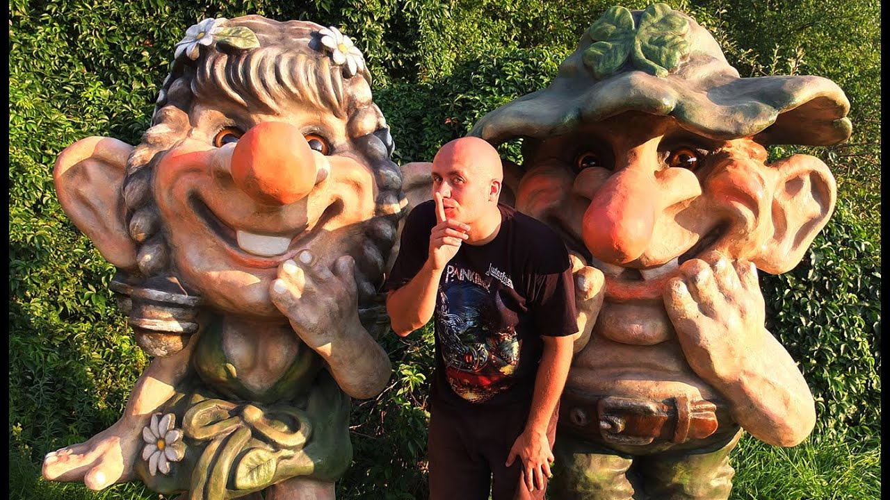 Robert Bogusko scandinavian trolls norway norwegian giant sculpture statue  figure handmade