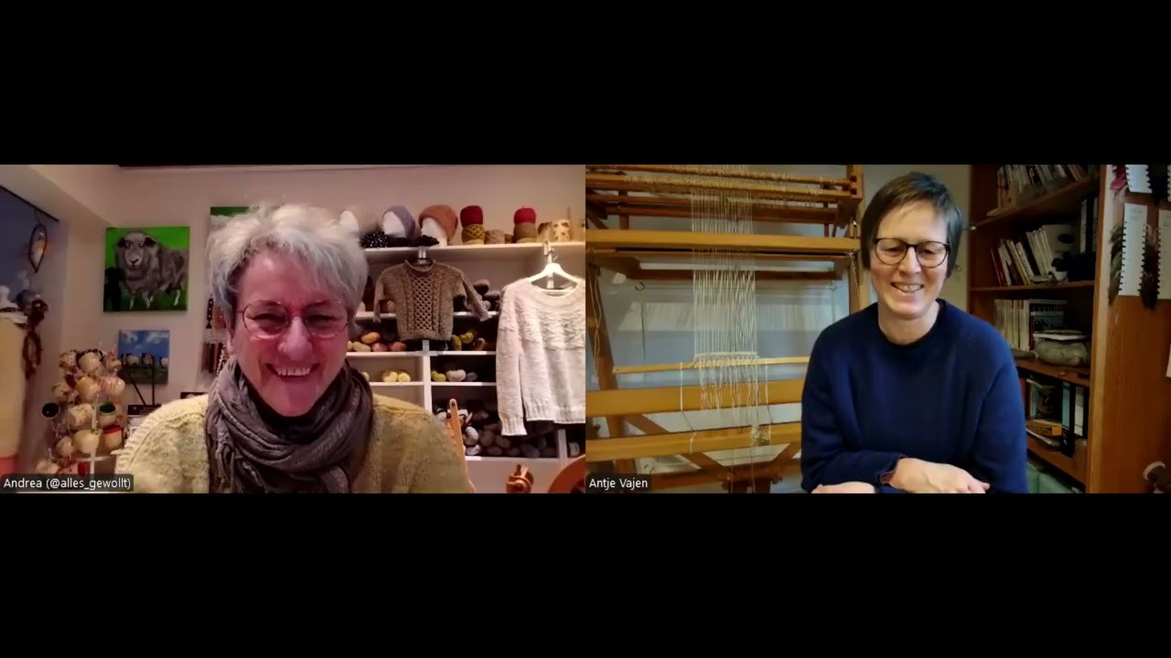 Localwoolweavealong Nr.5 mit Andrea Eisenbarth vom Wollcafé 