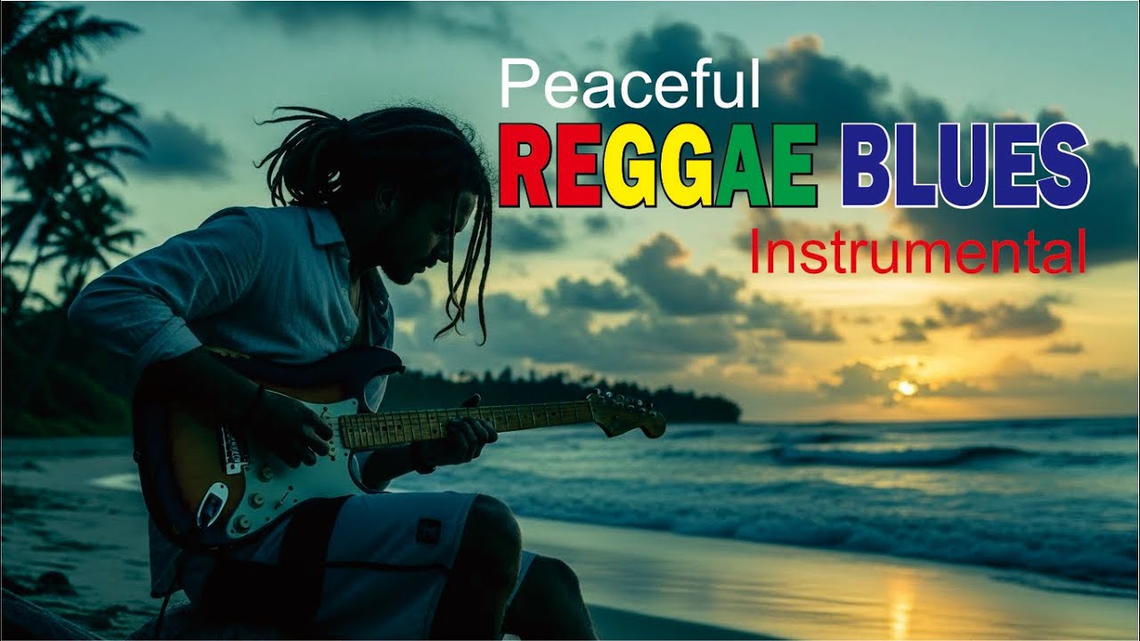 Late Night Reggae Blues Instrumental with Warm Guitar