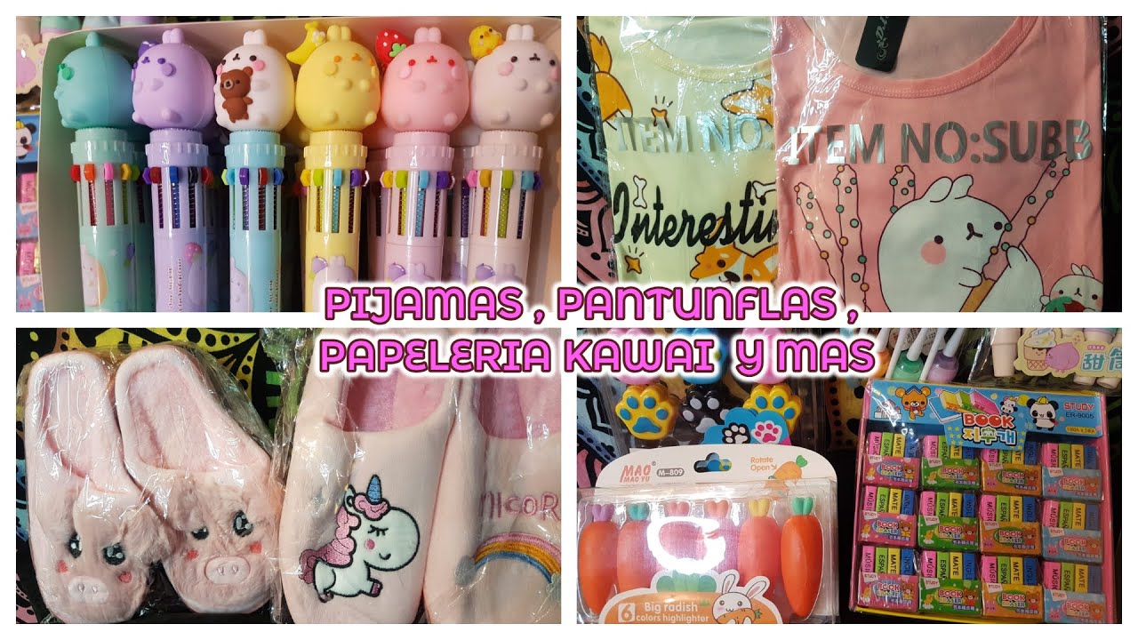 Pijamas bonitas,pantunflas,papeleria kawai,mochilas y mas al mayoreo INICIA TU NEGOCIO