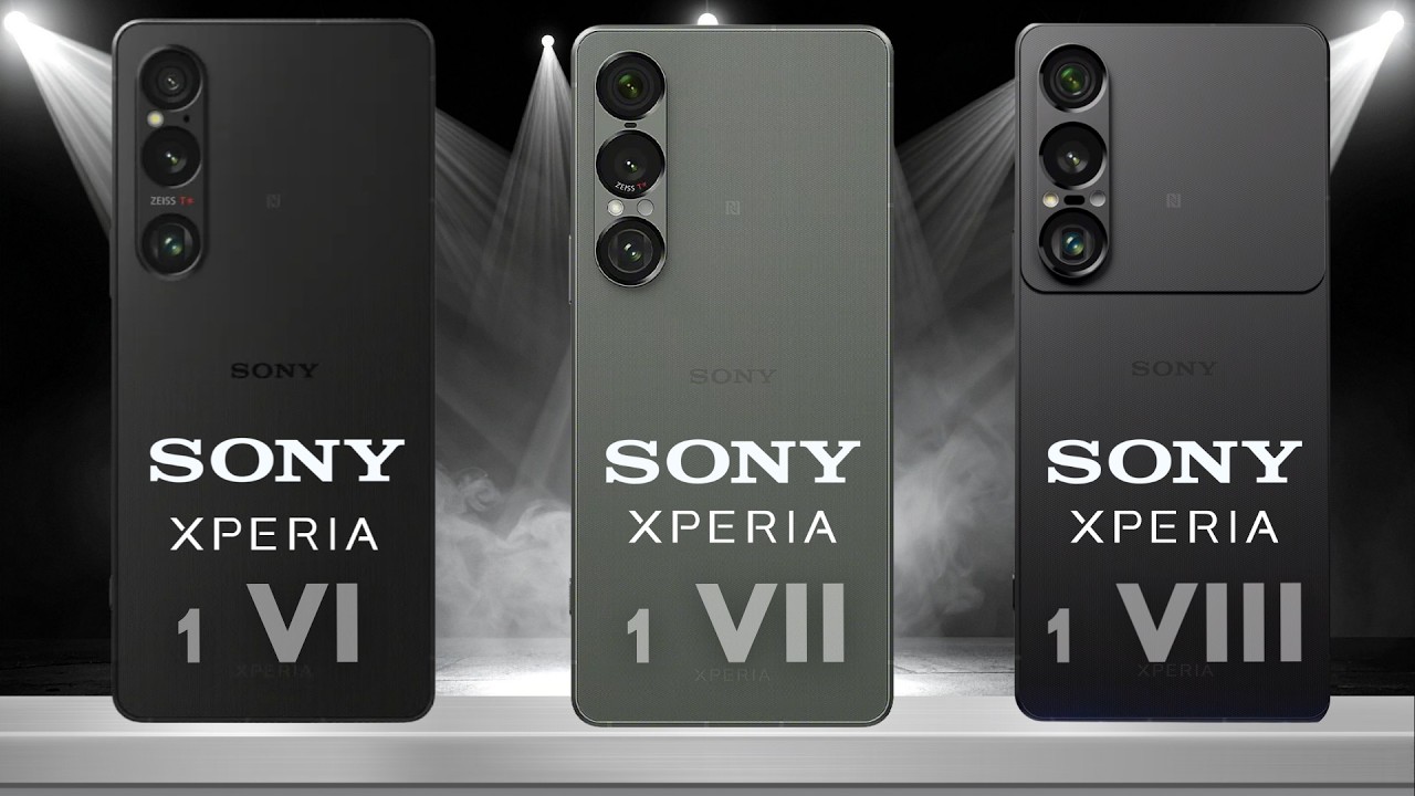 Sony Xperia 1 VIII vs. VII vs. VI: Which Xperia Flagship is Best?