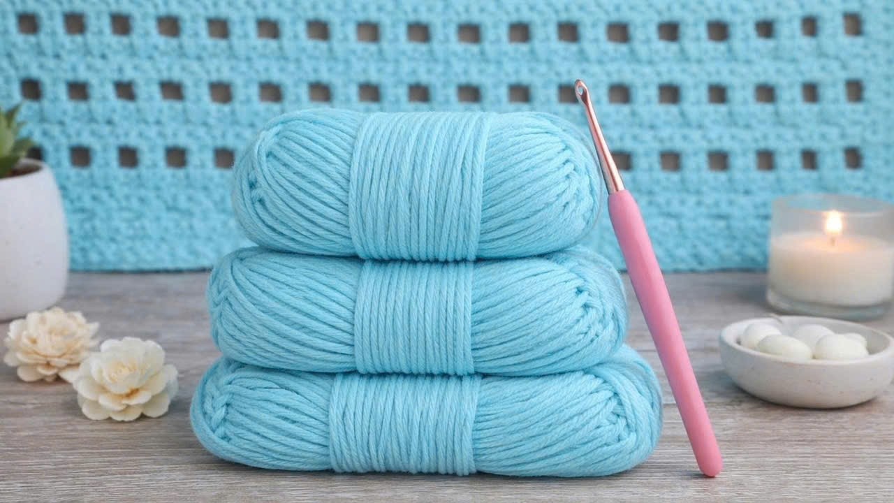 EASY WINDOW STITCH CROCHET | PERFECT FOR SCARVES & SUMMER TOPS!