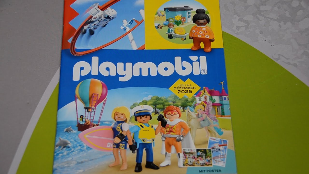Playmobil Katalog 2. Halbjahr 2025 - Überblick über das Sortiment Juli - Dezember 2025