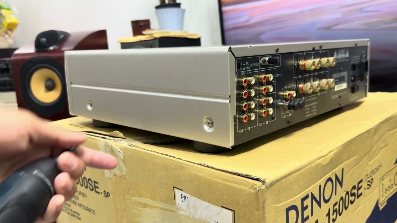 Denon PMA -1500Se - full thùng pk như mới - 13,7 - EThinh :0908946099