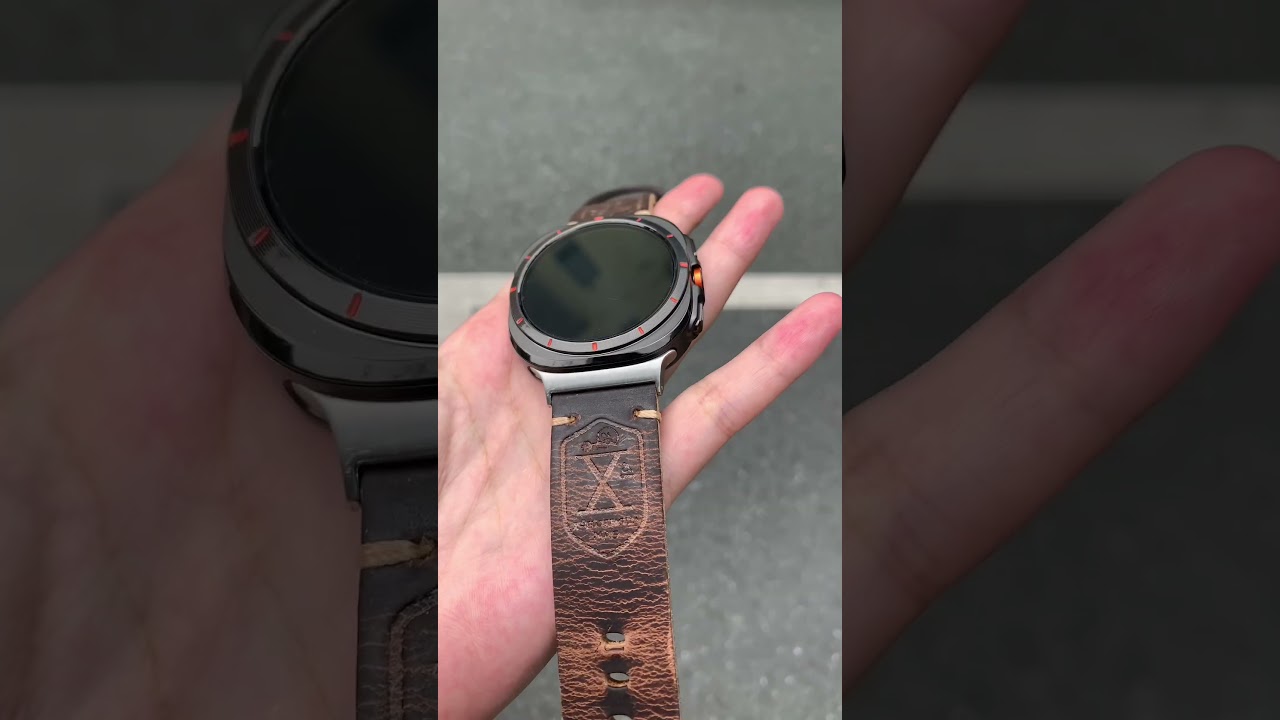 Leather Band For Samsung Galaxy Watch Ultra