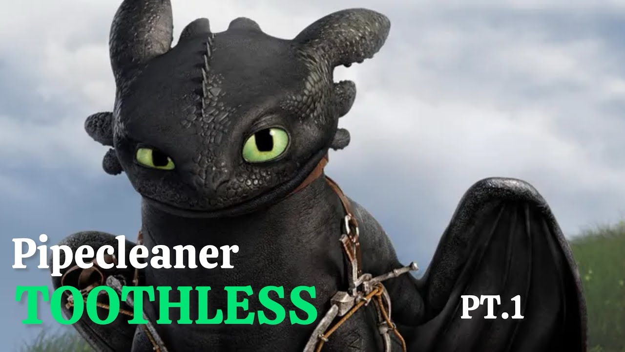 How to make Pipecleaner Toothless Pt.1