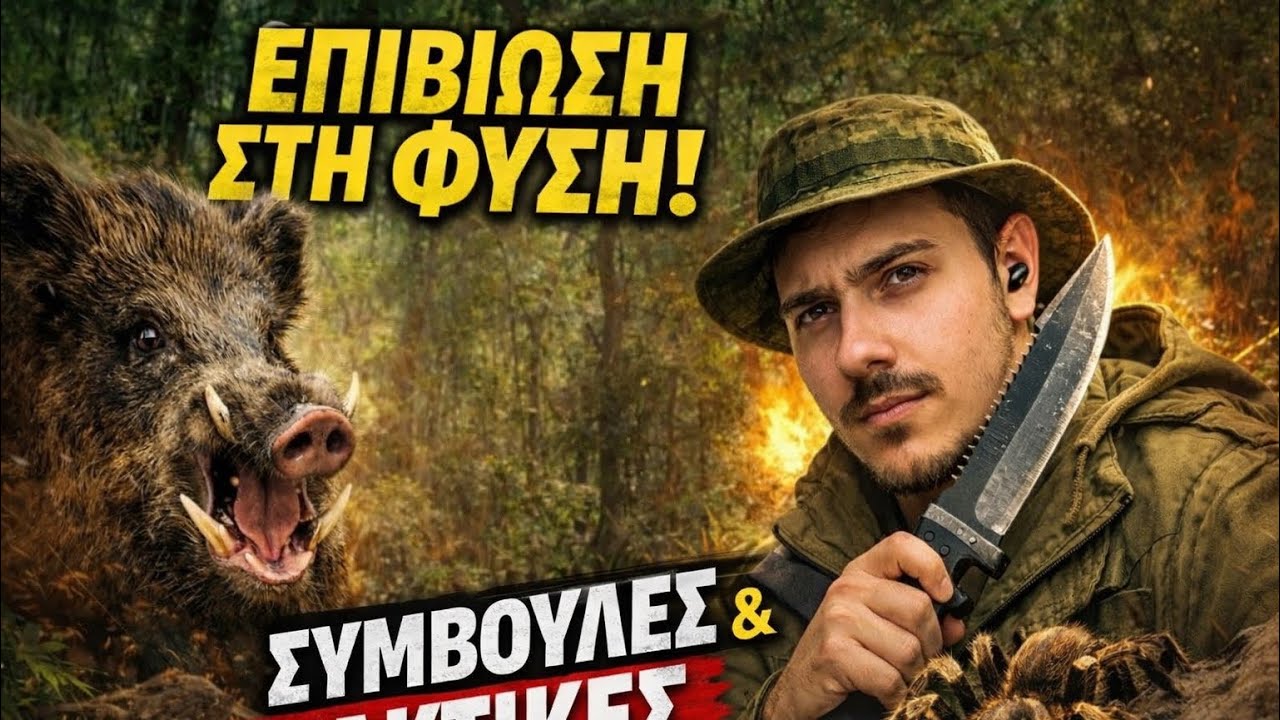 Πώς Αντιμετωπίζουμε Επικίνδυνα Ζώα - Outdoor Tactics #2 #survival #outdoors #tactics 