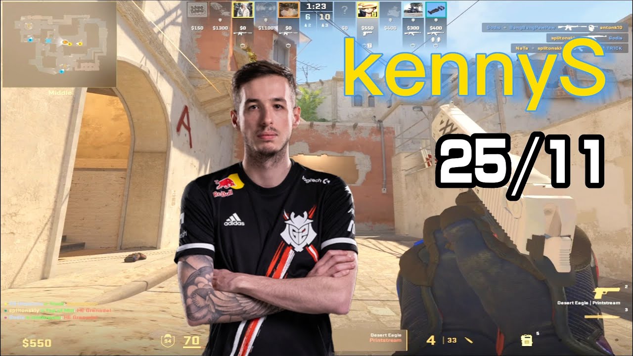 kennyS MIRAGE POV（28/15）Premier ￨Quadro Kills (CS2 MIRAGE POV) Jan 01, 2024