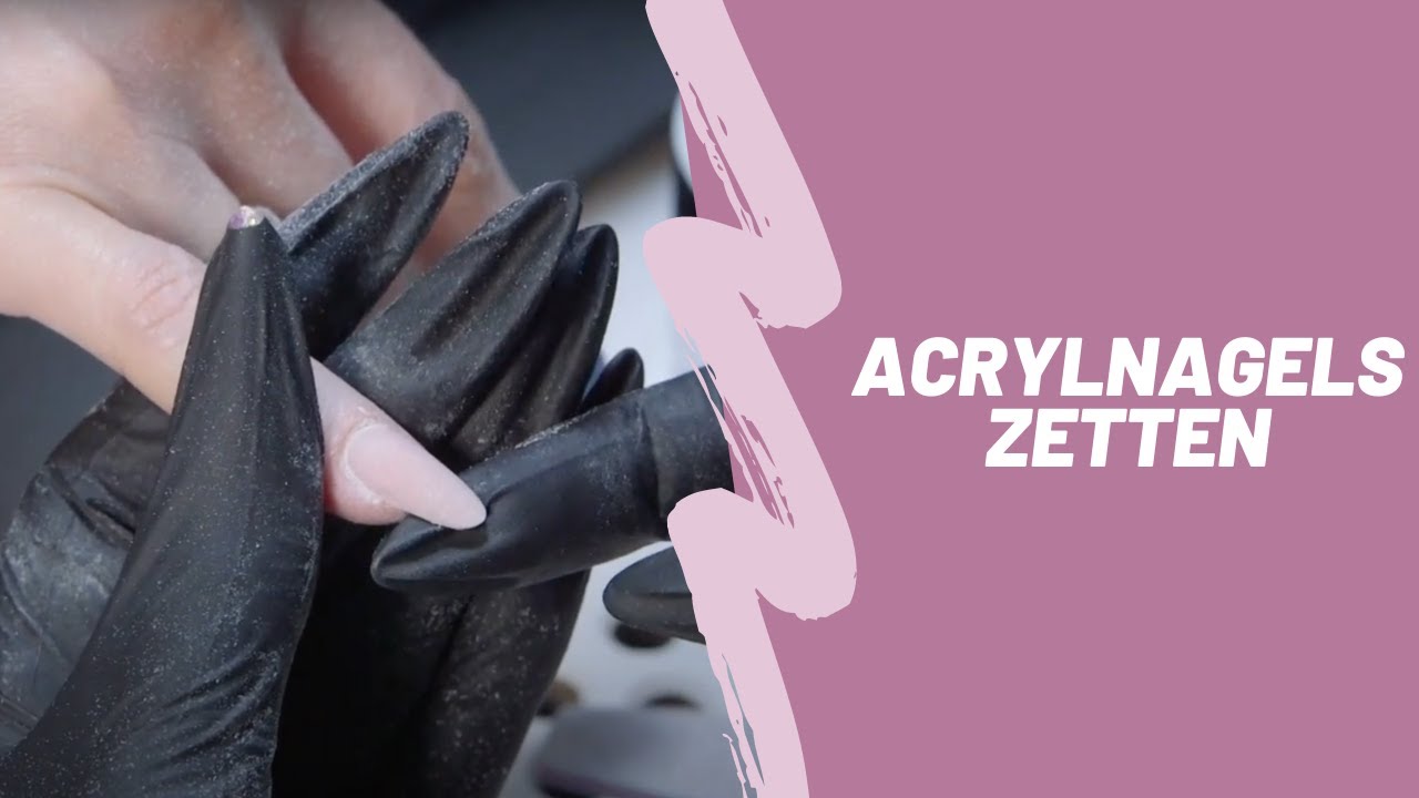 Acrylnagels zetten