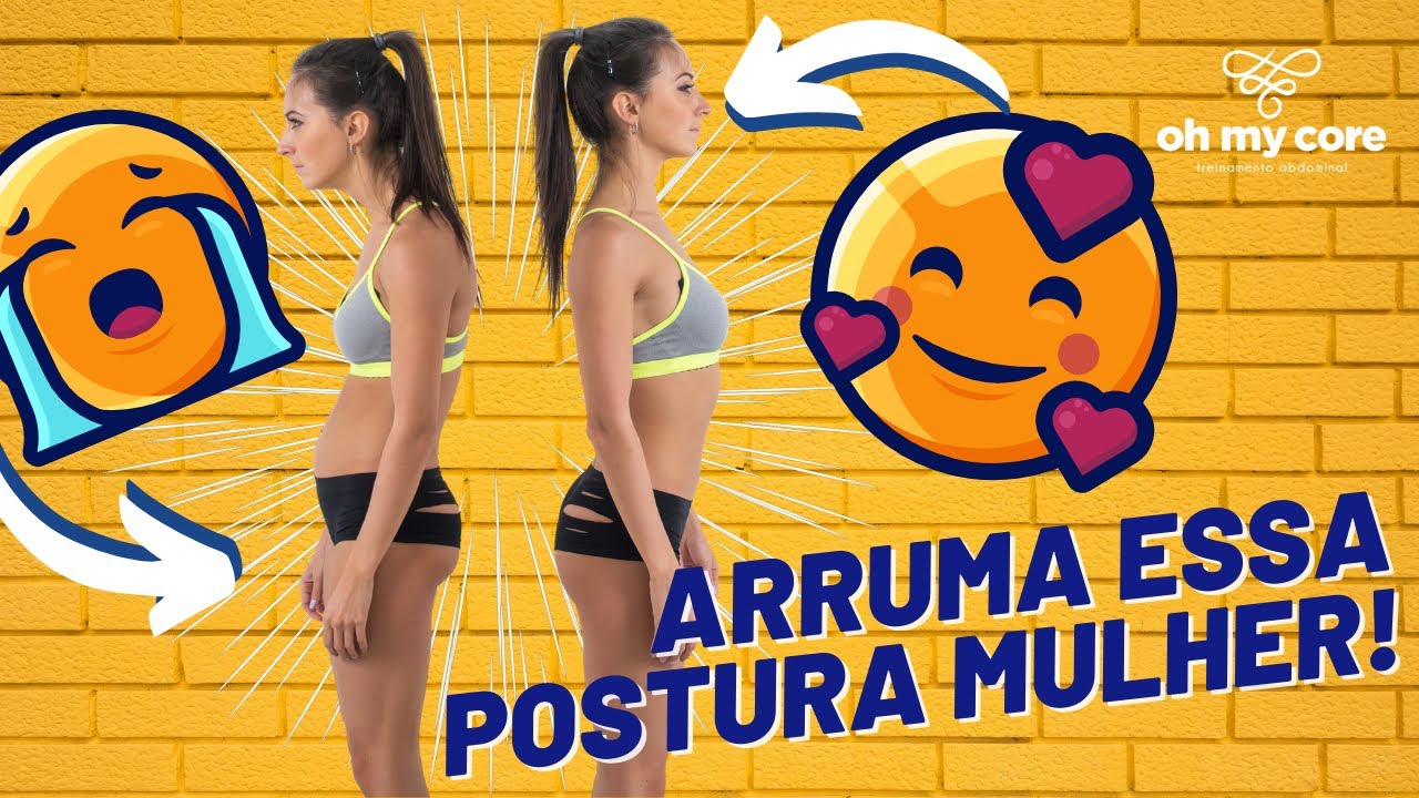 Arruma essa postura mulher!!  (((Melhorar sua barriga com a postura correta!)))