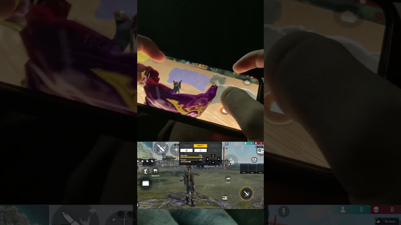 HANDCAM FREE FIRE 🔥 #freefire #freefire1vs1customtipsandtricks #4dedos #garenafreefire #lamejorconf