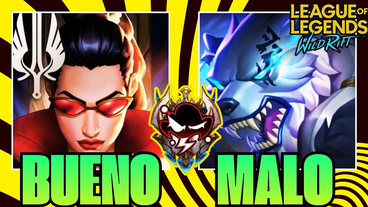 TIERLIST FINAL Calificando Campeones Parche 7.0g Wild Rift 