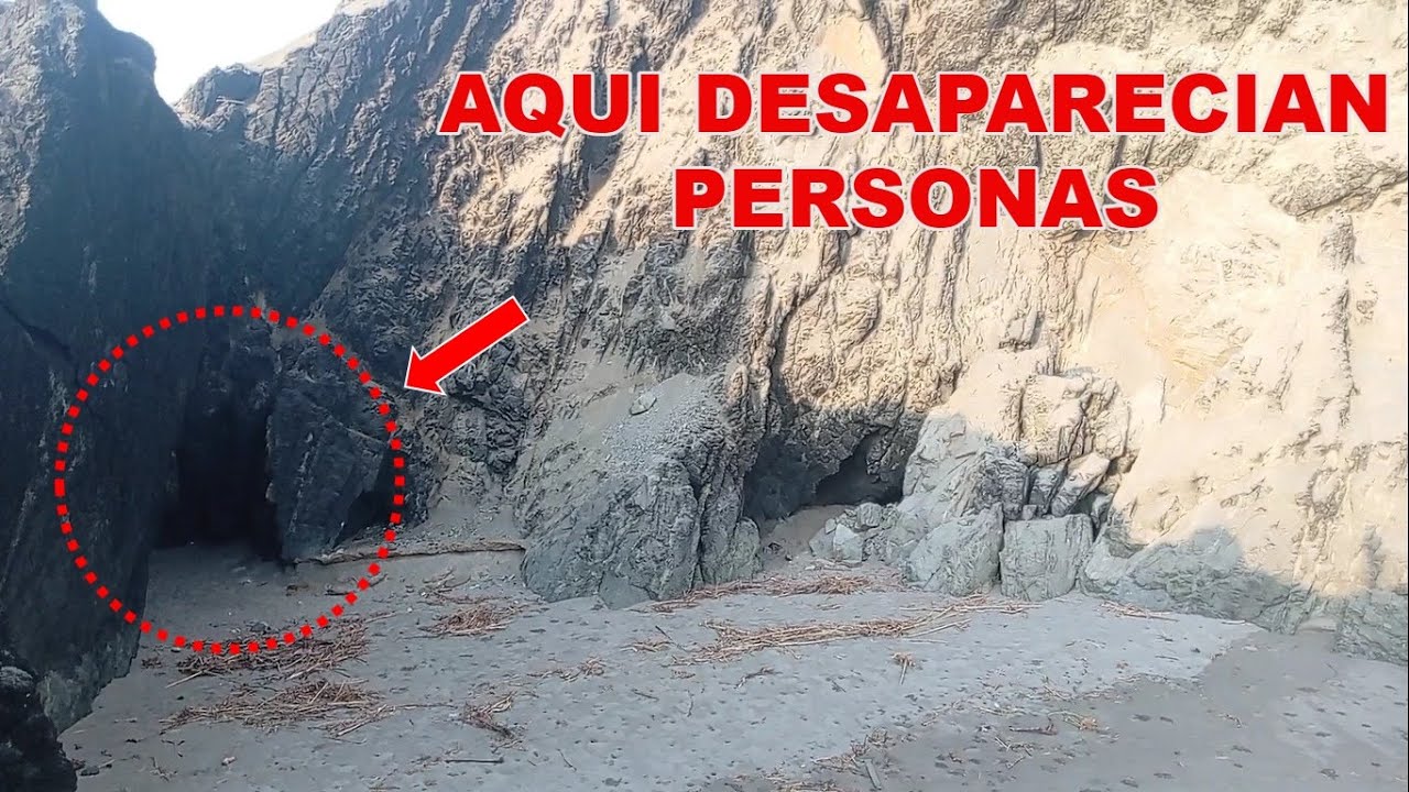 MISTERIOSO TUNEL CERCA DE LAS  PLAYAS DE CHILCA-LIMA