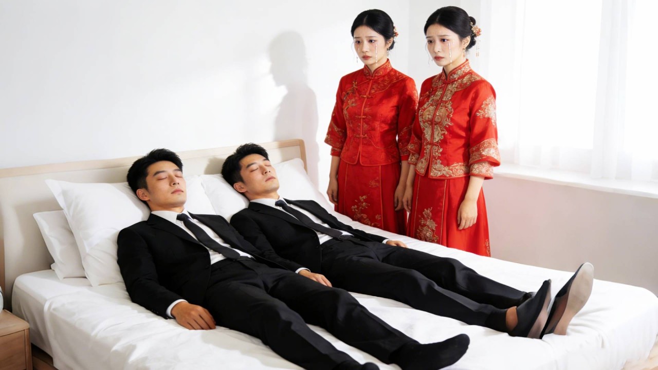 鄉下姐妹倆替嫁給植物人兄弟沖喜，還以為要守活寡，誰料新婚當天植物人總裁甦醒了！#短劇 #短劇推薦 #短劇全集 #逆襲 #甜寵 #愛情
