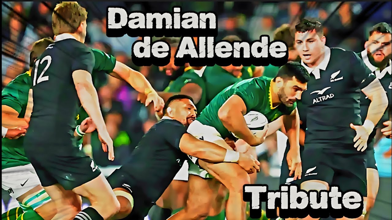 Damian de Allende Tribute - Springboks Most Dominant Rugby Centre 