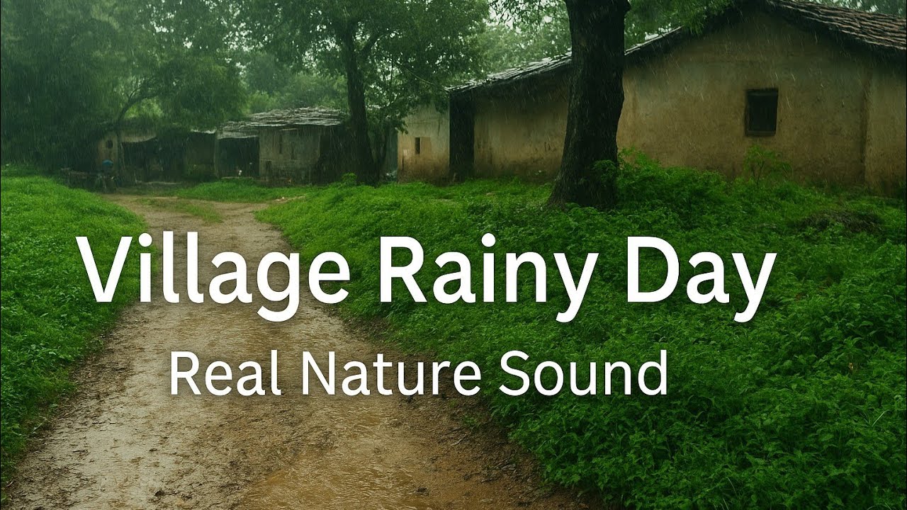 Flooded Village Life | Waterlogging in Rural India | Silent Vlog