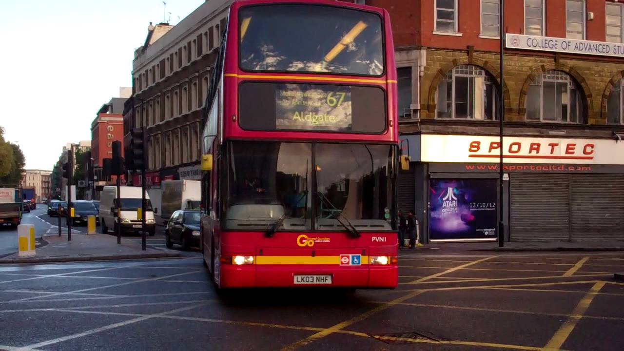 Go Ahead London Route 67 PVN1 LK03NHF Plaxton President VolvoB7TL Northumberland Park (NP)