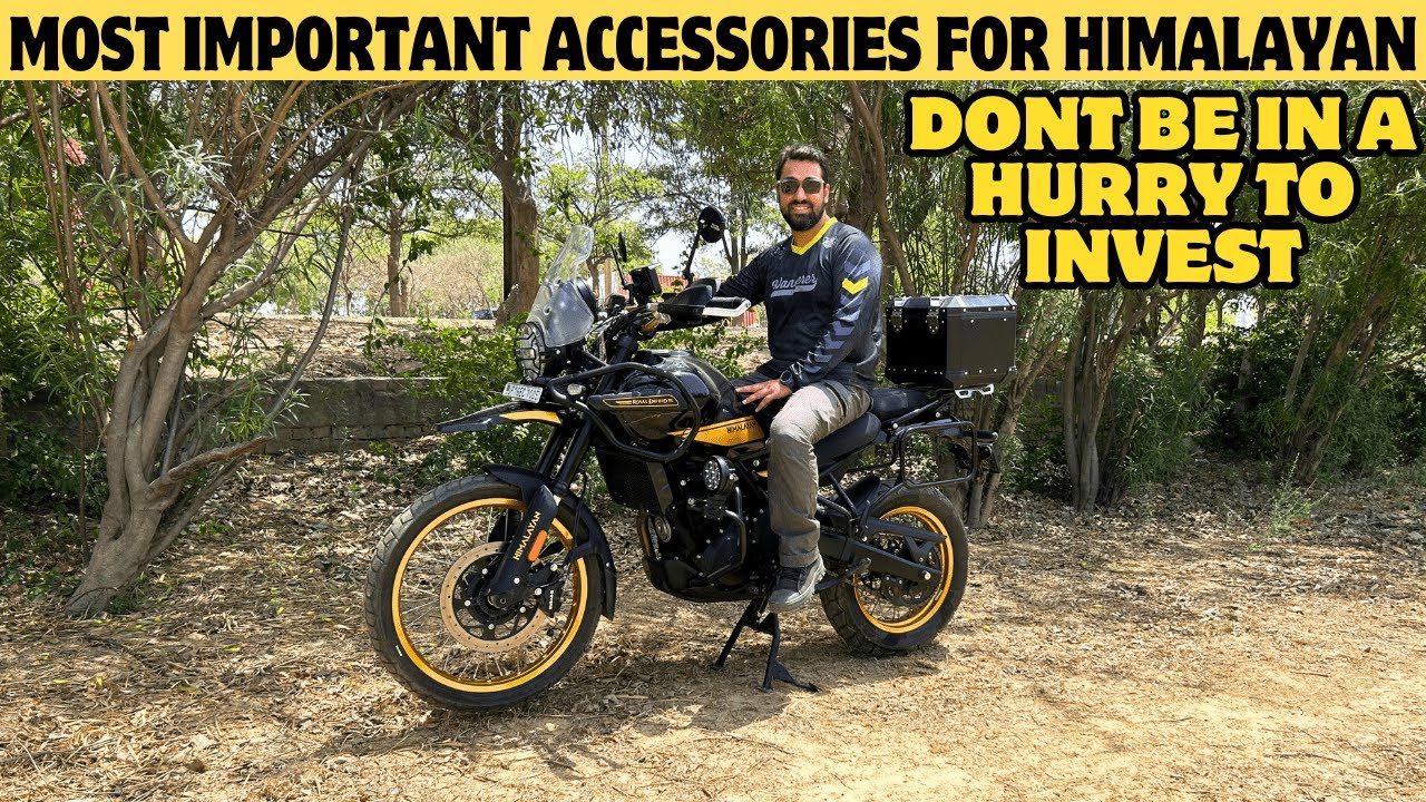 Top Accessories You Need For Himalayan 450 | Take Your Time Before Buying Accessories |