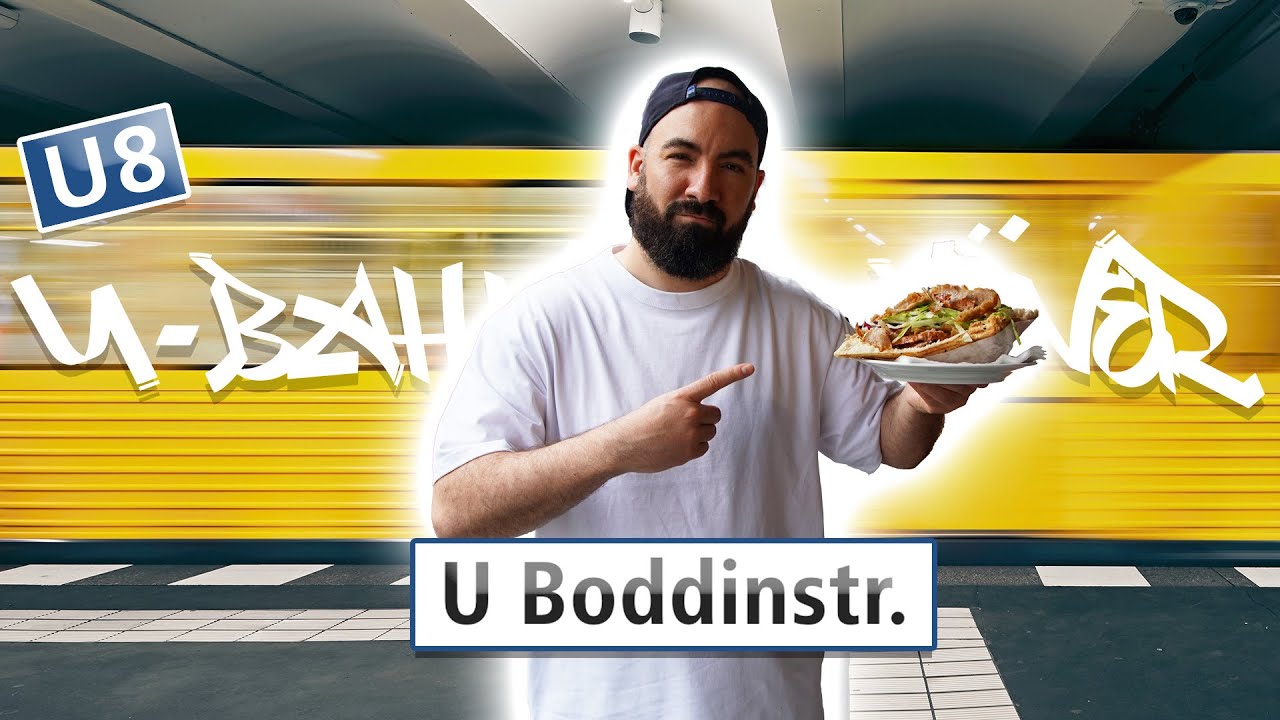 U-Bahn D&ouml;ner Berlin Boddinstra&szlig;e U8