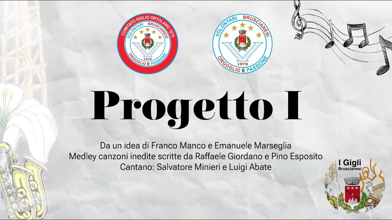 PROGETTO I - Giglio Ortolano 1875 | Festa dei Gigli Brusciano 2012