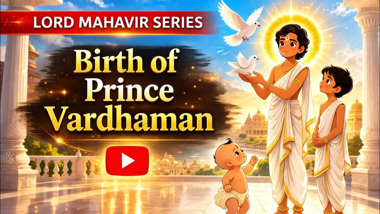 Bhagwan Mahavir Janma Kalyanak | Devotional Birth Story of Prince Vardhaman | Jain Kids Series HINDI