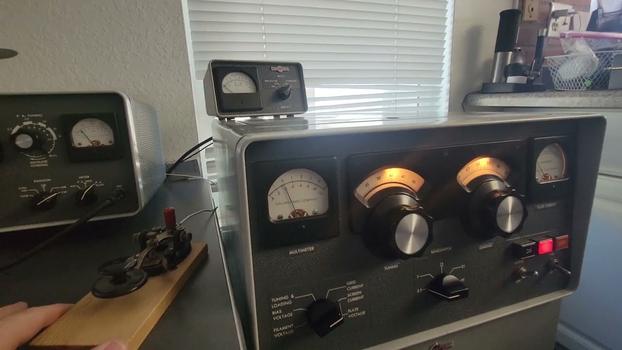 Collins 30s-1 amplifier, how to tune