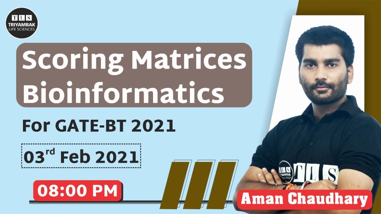 Scoring Matrices Bioinformatics