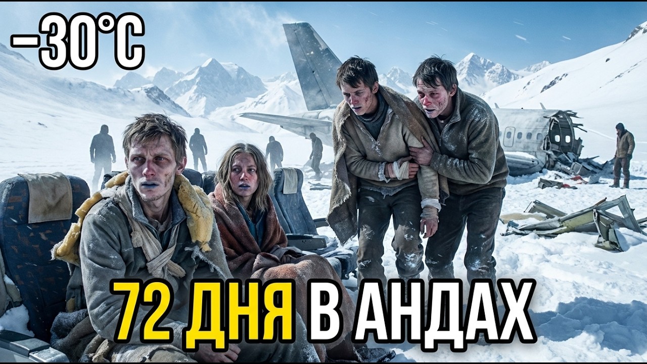 72 дня в ледяном аду Анд: 16 человек выжили после авиакатастрофы на высоте 3600 метров