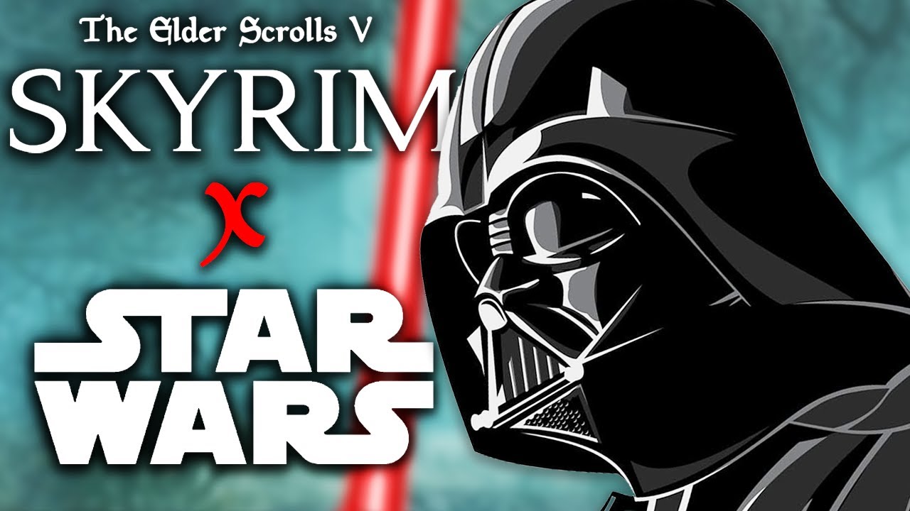 I Turned Skyrim INTO Star Wars Using Mods!