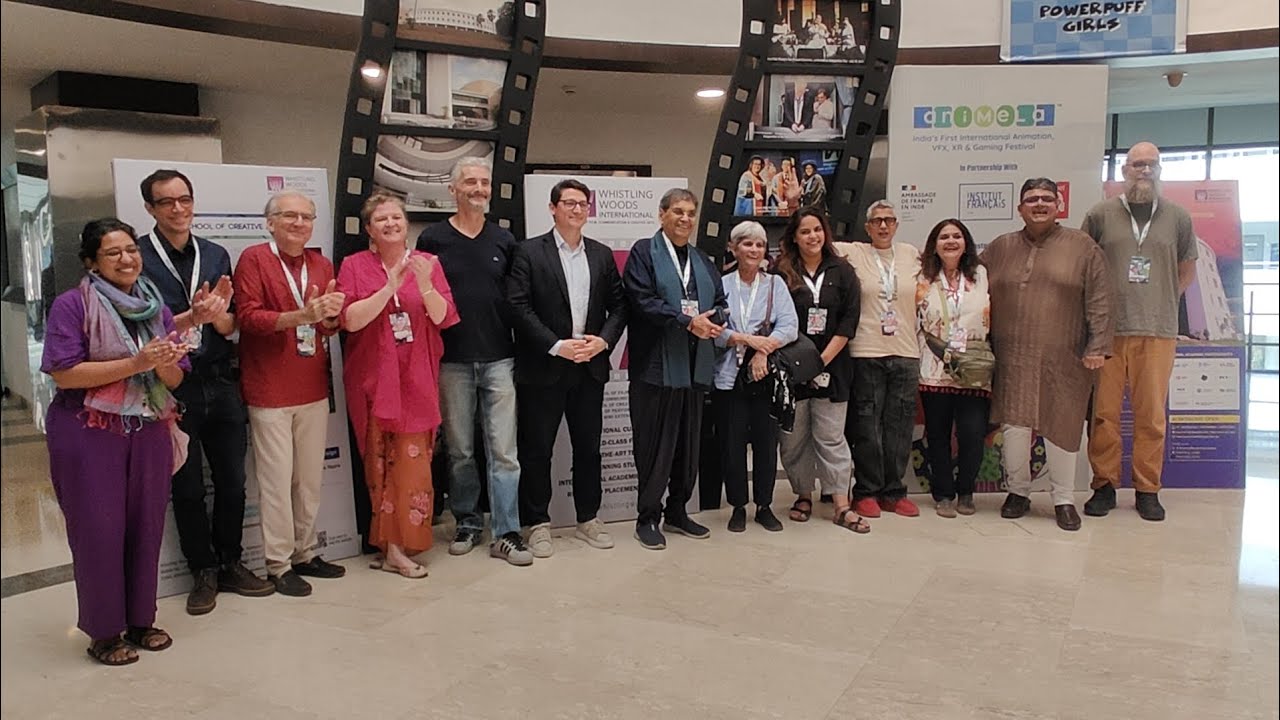  AniMela 2026 Opened today at Whistling Woods International, Mumbai #animela2026