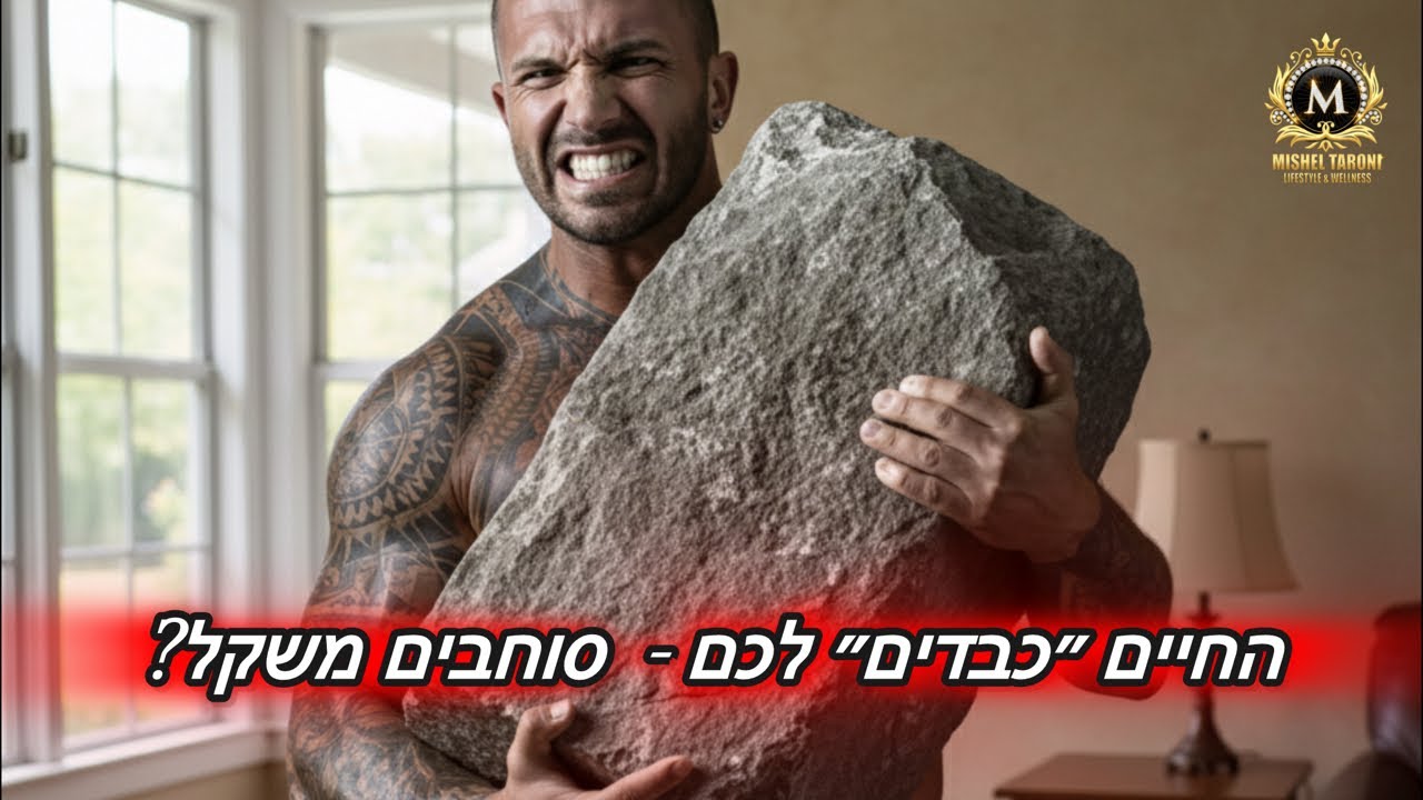 מישל טרוני: מרגישים שהחיים ״כבדים״? חוסן מנטלי ונפש חזקה זה מה שמוריד ״משקל״ מהלב והראש.