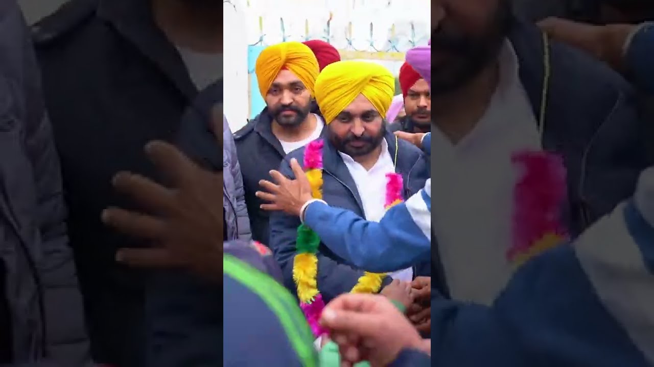 #Punjab People Reaction on #bhagwantmann #aap #shorts #punjabelections2022