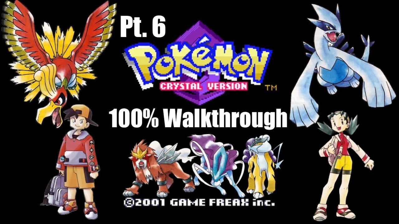 Pokémon Crystal | 100% Pokedex Walkthrough Pt. 6