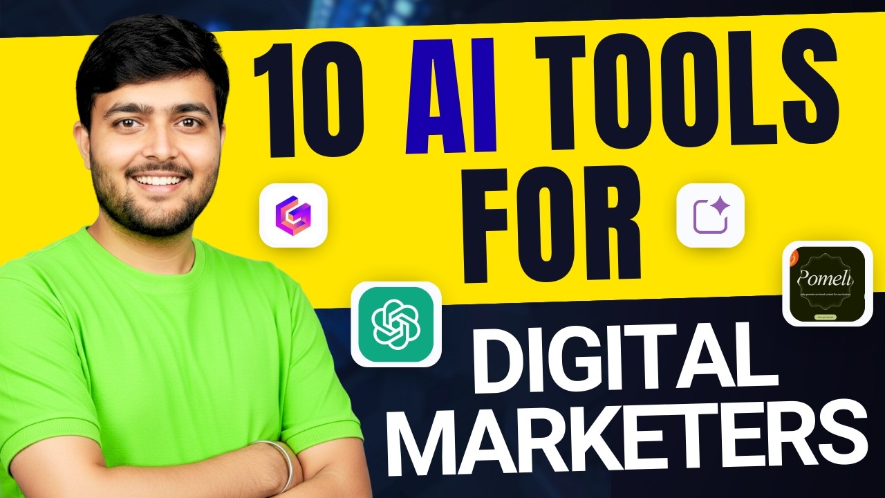 Only 10 AI Tools You Need for Digital Marketing