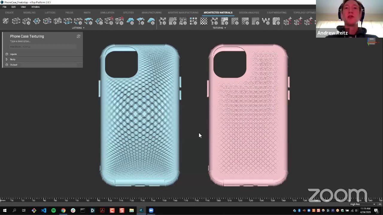 nTop Live: Texturing for Industrial Design Applications