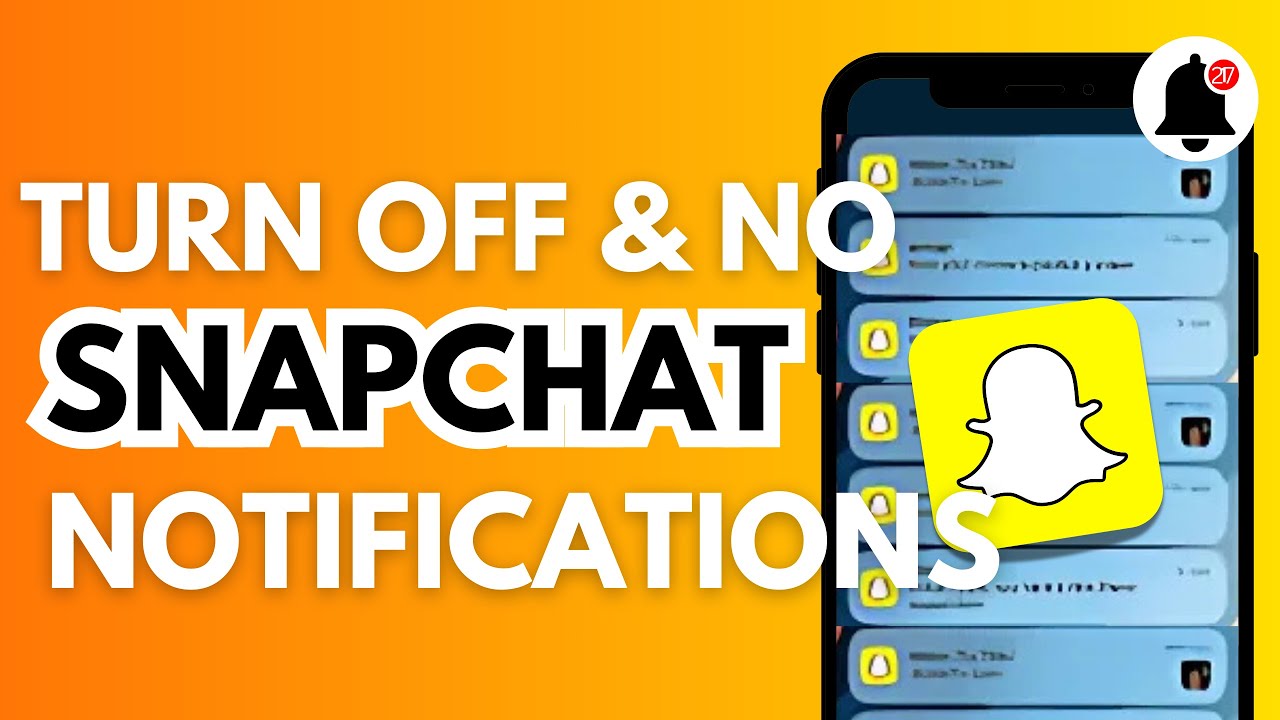 how turn off & on snapchat notifications | how to turn off snapchat notifications