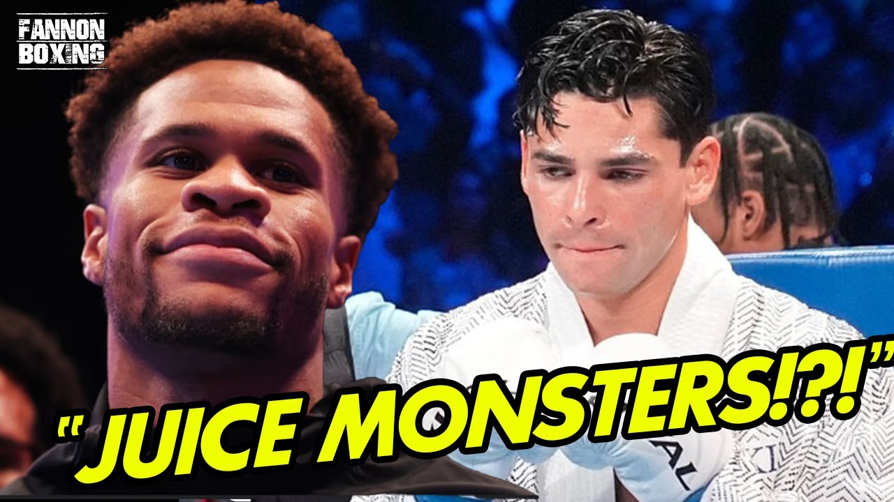 RYAN GARCIA ACCUSES DEVIN HANEY OF JUICING AFTER BRIAN NORMAN KNOCKDOWN! DEVIN HITS BACK!