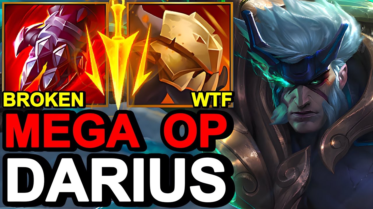 Wild Rift China Darius Top - 17KILL PENTA!? NEW Lethal Tempo Darius Build Runes - Challenger Rank