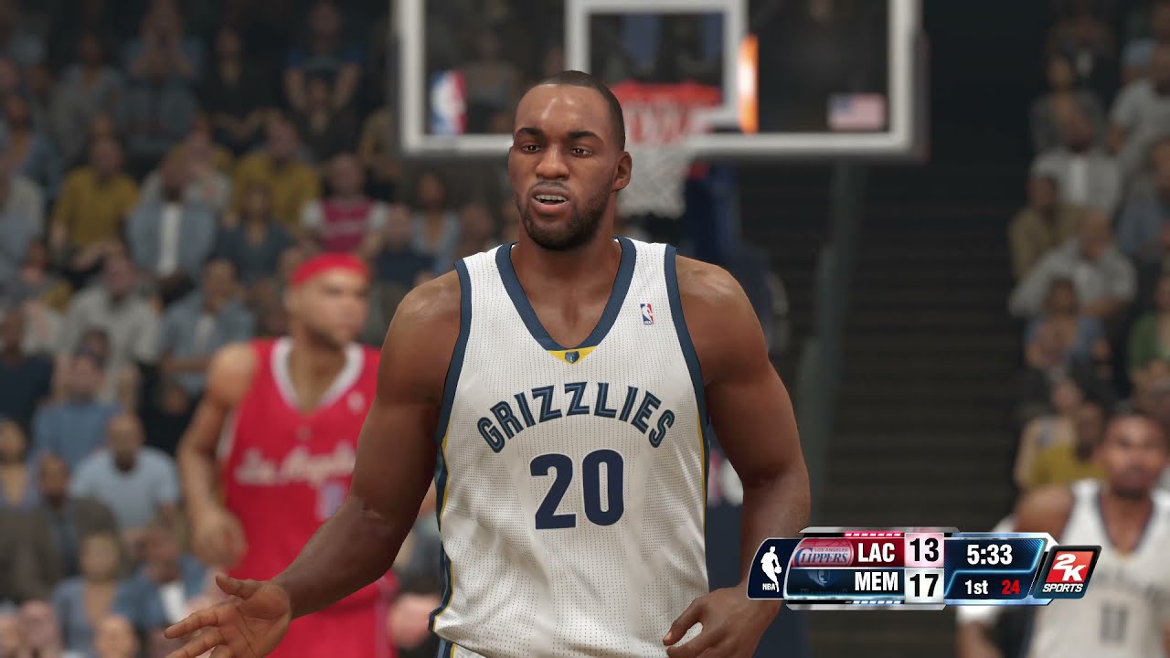 【NBA 2K14】Los Angeles Clippers vs Memphis Grizzlies