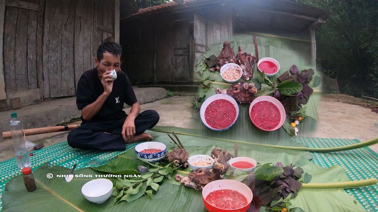 THỦ DÊ VÀ TIẾT CANH DÊ CÙNG ÔNG TRẺ | Nhịp Sống Thường Ngày