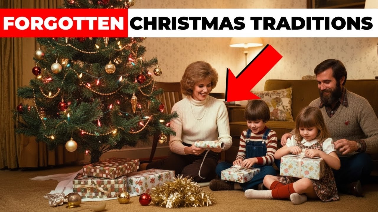 25 Christmas Traditions that Vanished Completely from the 1960s and 70s