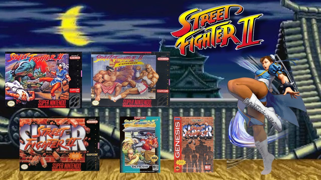 Порты Street Fighter II в 16-битном формате
