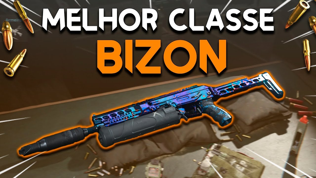 A SMG com bala de LMG! - MELHOR classe de BIZON! - Modern Warfare