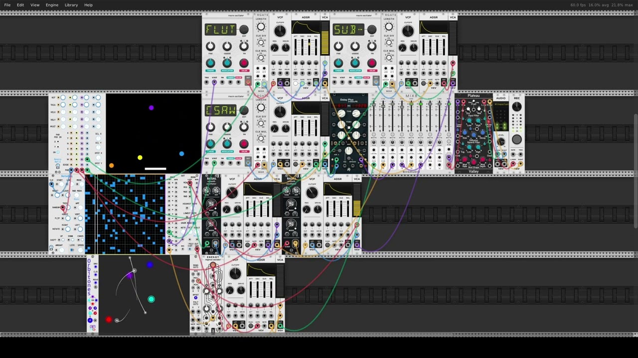 One hour of self generating ambient music for releax, meditation, study